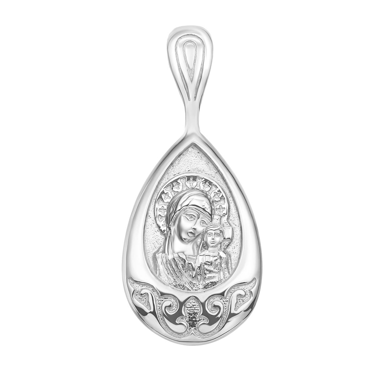

Серебряная ладанка Богородица 000135382