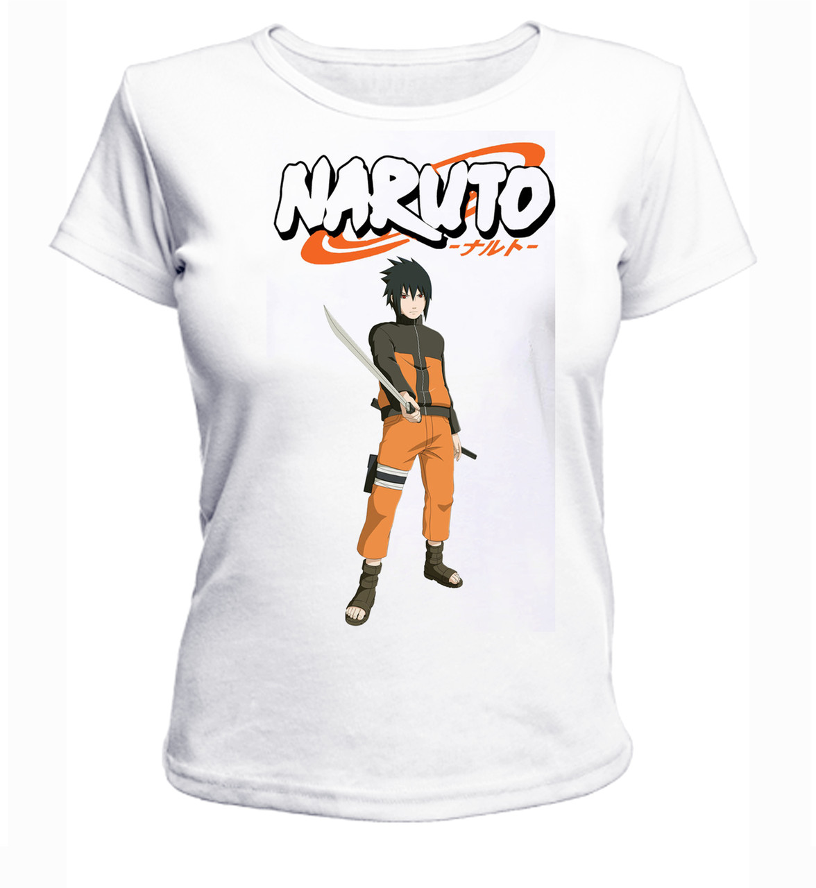 

Футболка GeekLand Наруто Naruto Саскэ art NR.01.033 (FU21NR.01.033/girl-140)