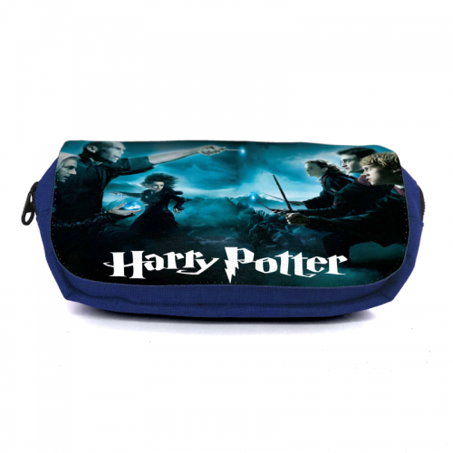 

Школьный пенал Гарри Потер органайзер универсальный (Harry Potter-0015-blue) синий