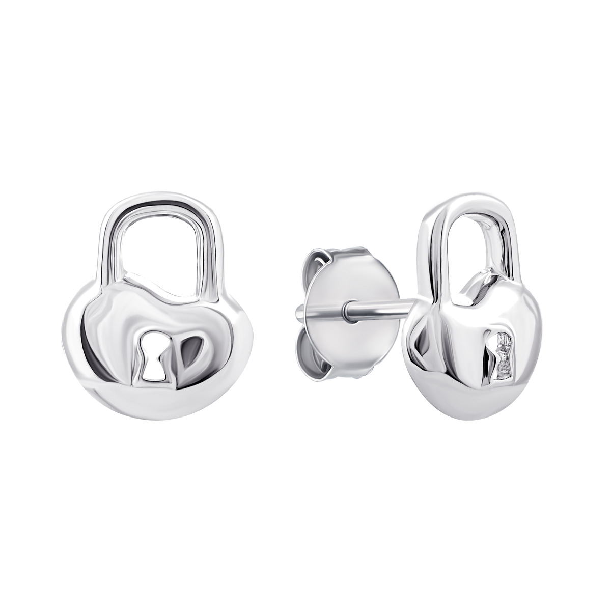 

Серебряные пуссеты Замочки 1EA79604