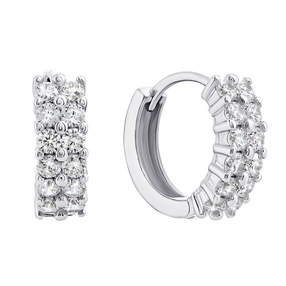 

Серебряные серьги-конго с фианитами 1EA98299
