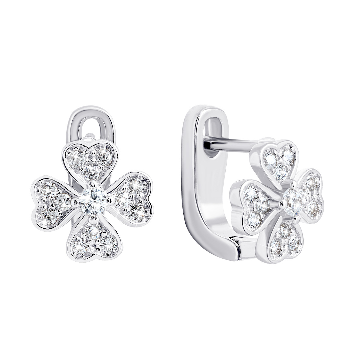 

Серебряные серьги с фианитами 7EA92332