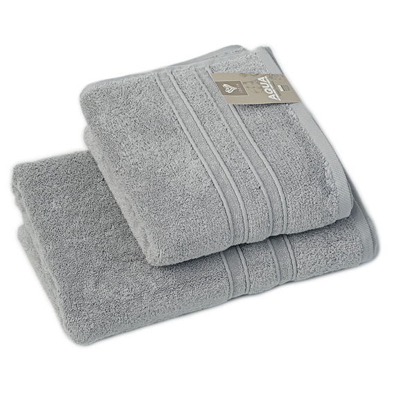 

Махровое полотенце IDEIA Aqua Fiber Premium 100*150 Серое