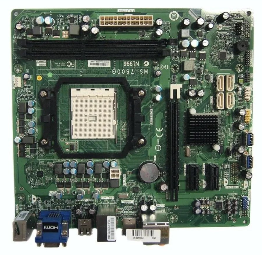 

Материнская плата ECS Elitegroup (MS-7800G) (sFM2, AMD A75, PCI-Ex16) New
