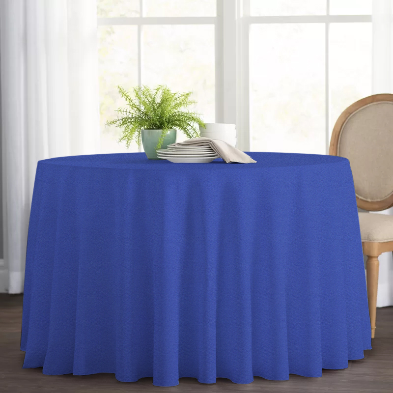 

Круглая cкатерть Time Textile Kanzas Bluette Синий TT129315 Ø200