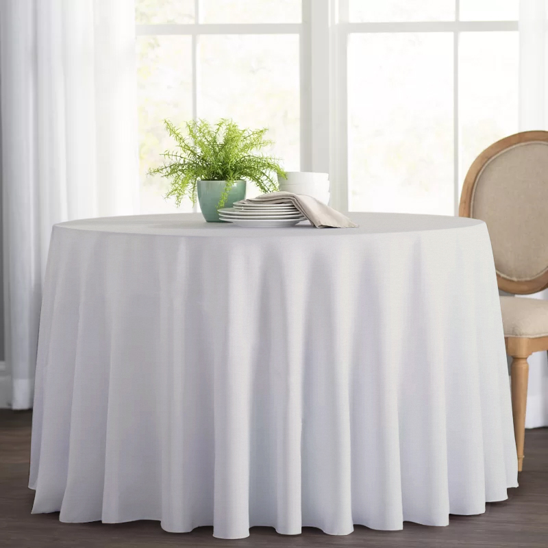 

Круглая cкатерть Time Textile Kanzas Whisper Молочный TT129307 Ø200