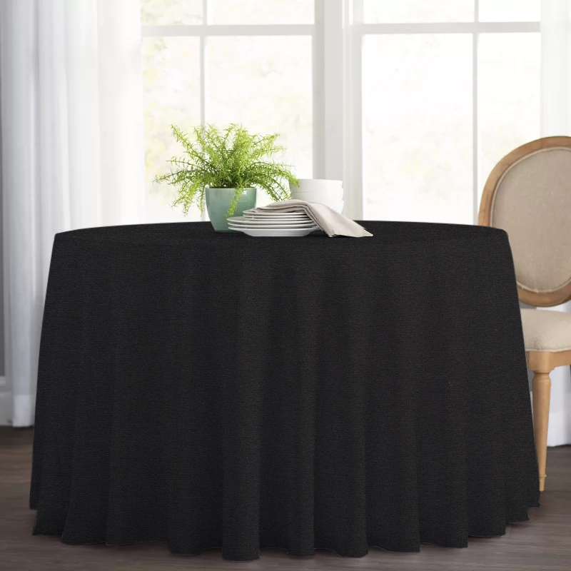 

Круглая cкатерть Time Textile Kanzas Blackie Черный TT130363 Ø200