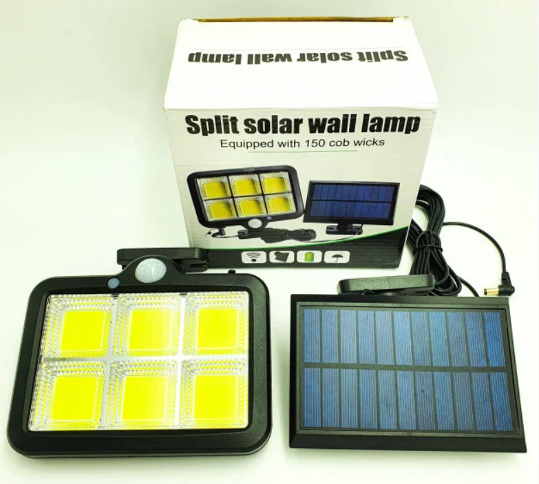 

Уличный фонарь с датчиком движения Split Solar Wall Lamp на солнечной батарее nf-160c