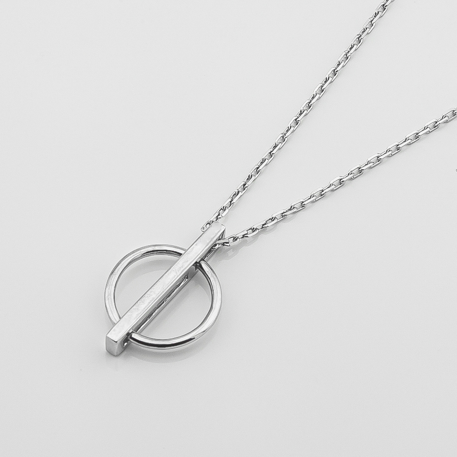 

Серебряное колье 14087-4 Диамант, 40 размер