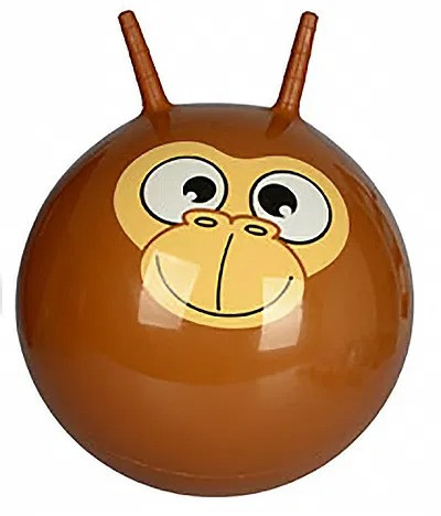 

Фитбол мяч для фитнеса Profit MS 04842 55 см с рожками Brown