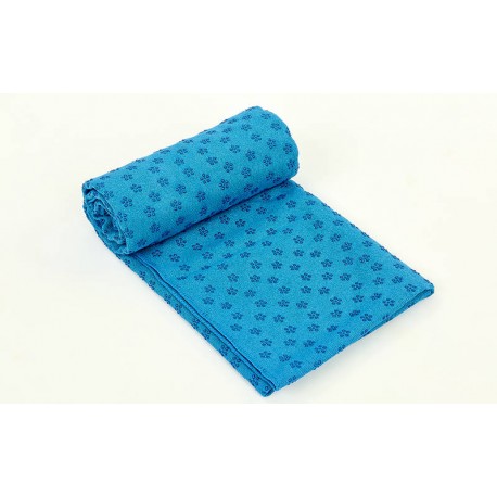 

Йога полотенце FitMagic Yoga Mat Towel синий