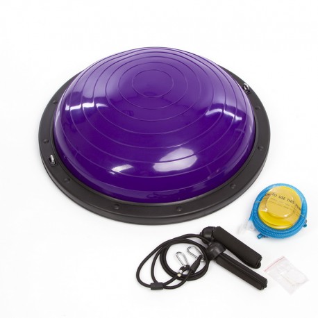 

Балансировочная полусфера FitMagic Bosu 60 см платформа фиолетовая