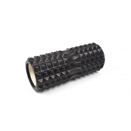 

Ролик массажный с выемкой FitMagic Grid Roller Max-Pro 33 см черный