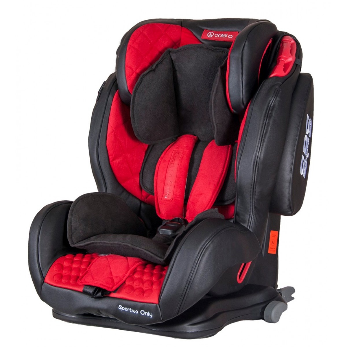 

Автокресло Coletto Sportivo Only группа 1-2-3 (9-36 кг) с системой Isofix и SPS + 7 позиций регулировки подголовника Красный