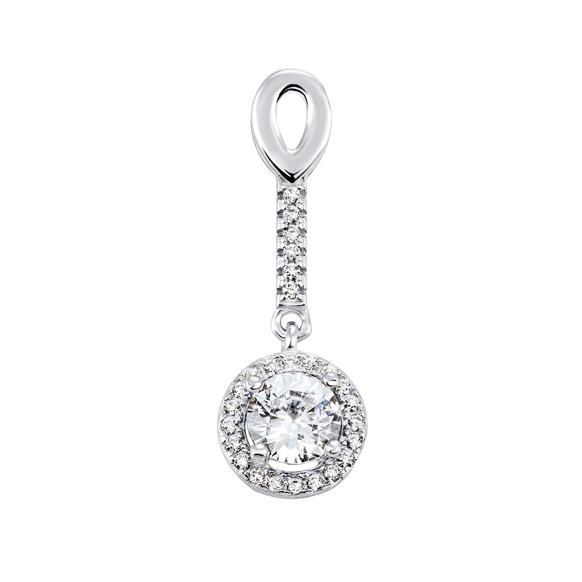 

Серебряная подвеска с фианитами TP1699
