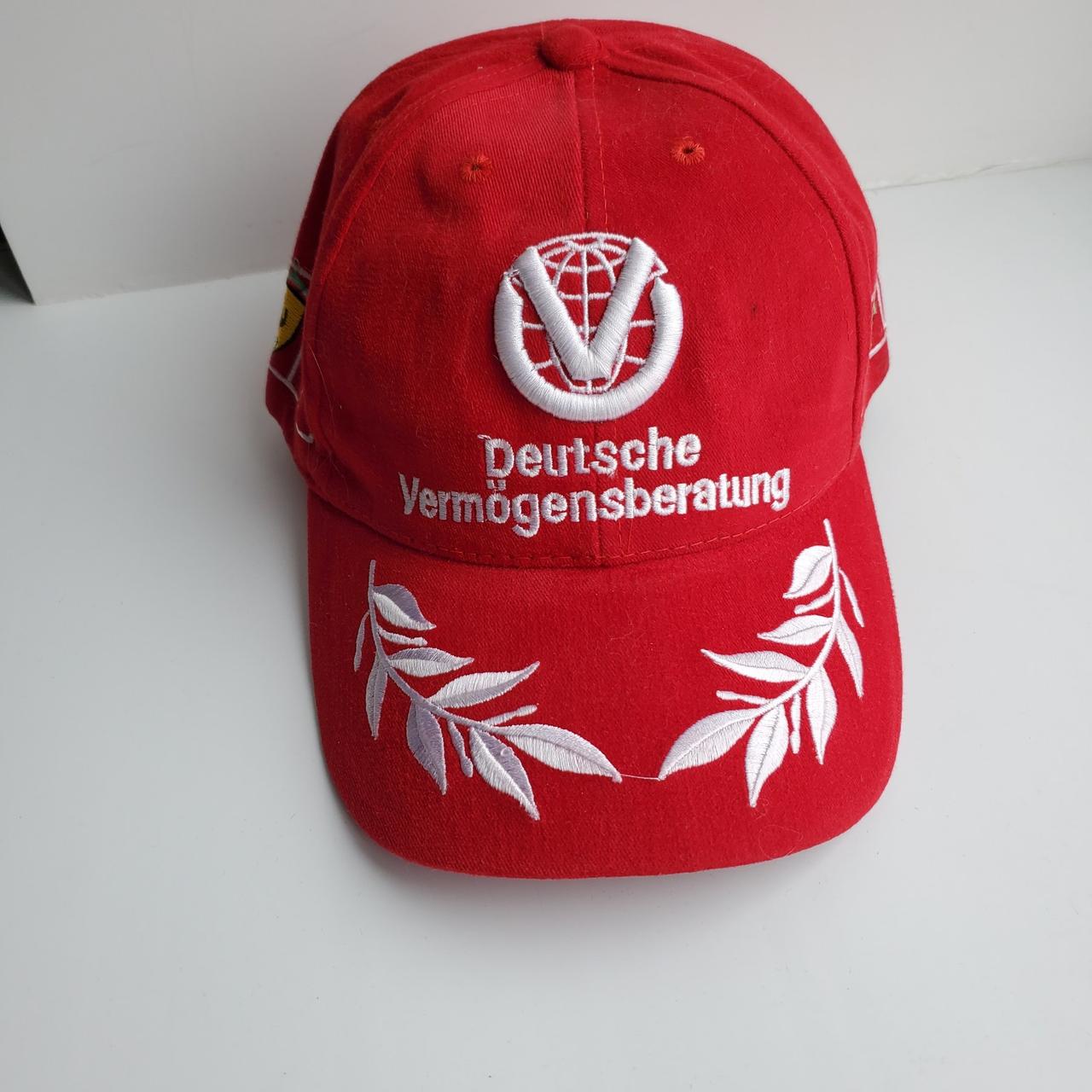 

Мужская бейсболка Шумахер Ferrari Deutsche Vermogensberatung Lider Красная