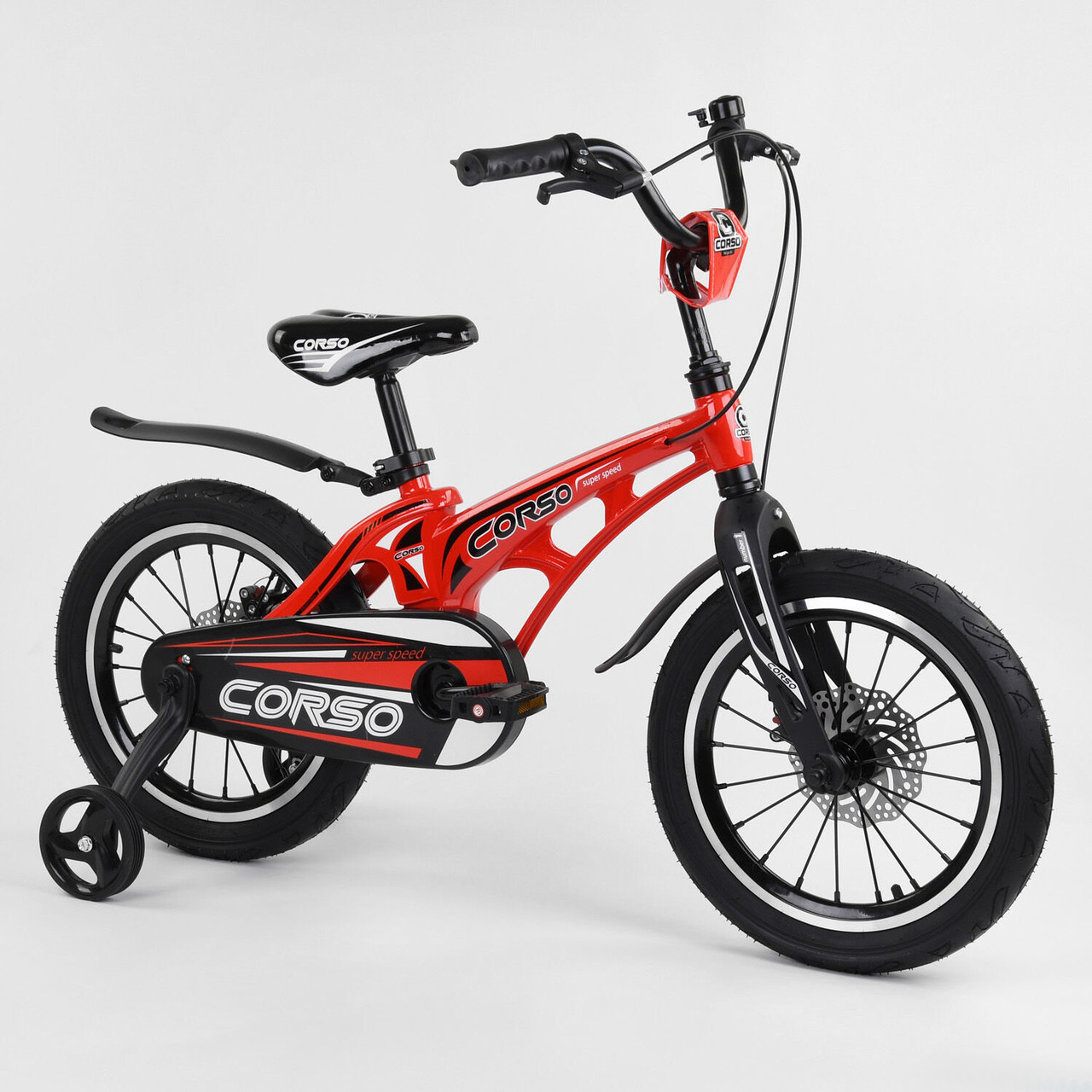 

Велосипед CORSO MG-16252 16 дюймов (магниевая рама, дисковые тормоза)
