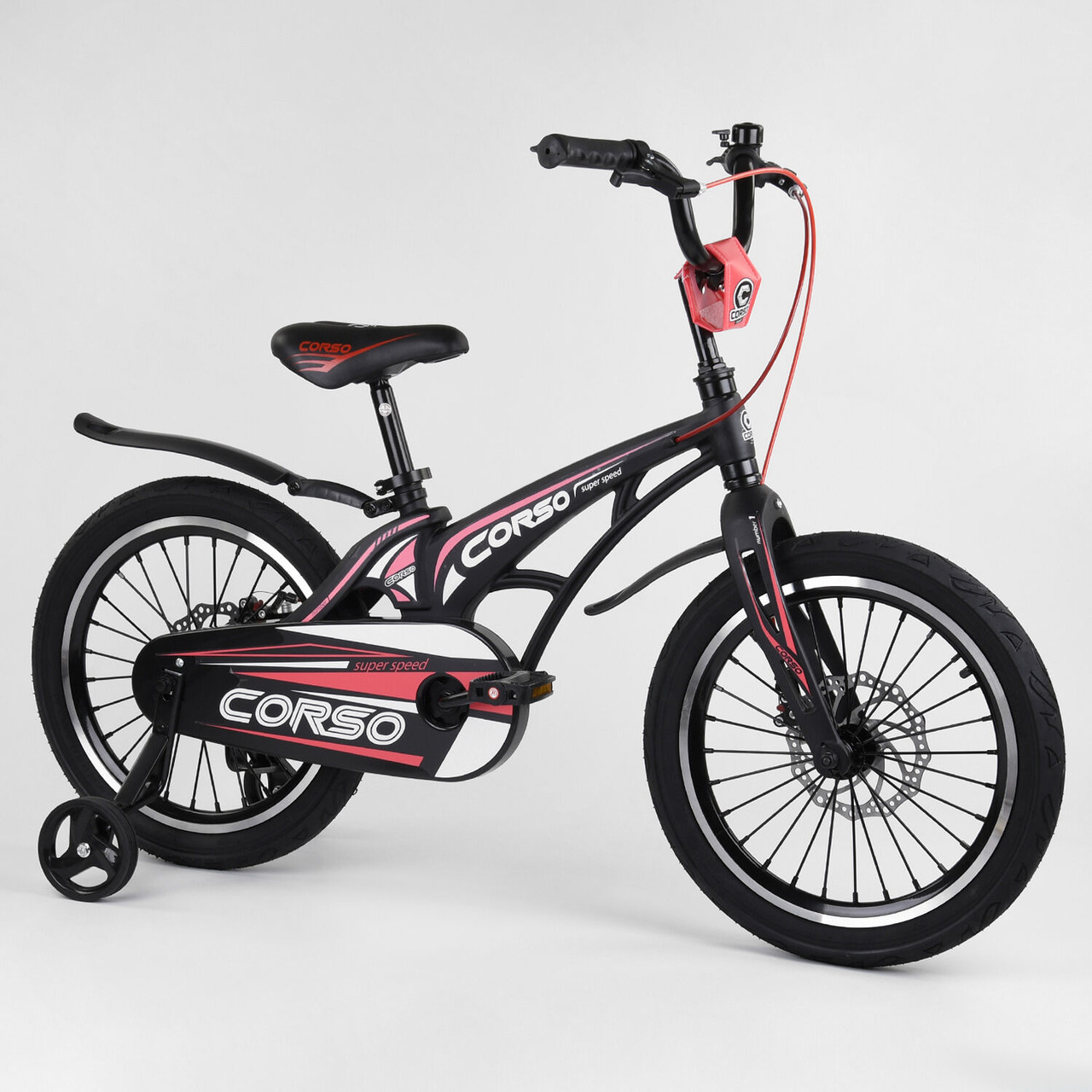 

Велосипед CORSO MG-18939 18 дюймов (магниевая рама, дисковые тормоза)