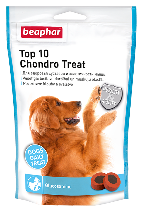 

Лакомство для собак Beaphar Top 10 Chondro Treat. Для суставов мышц 150 гр