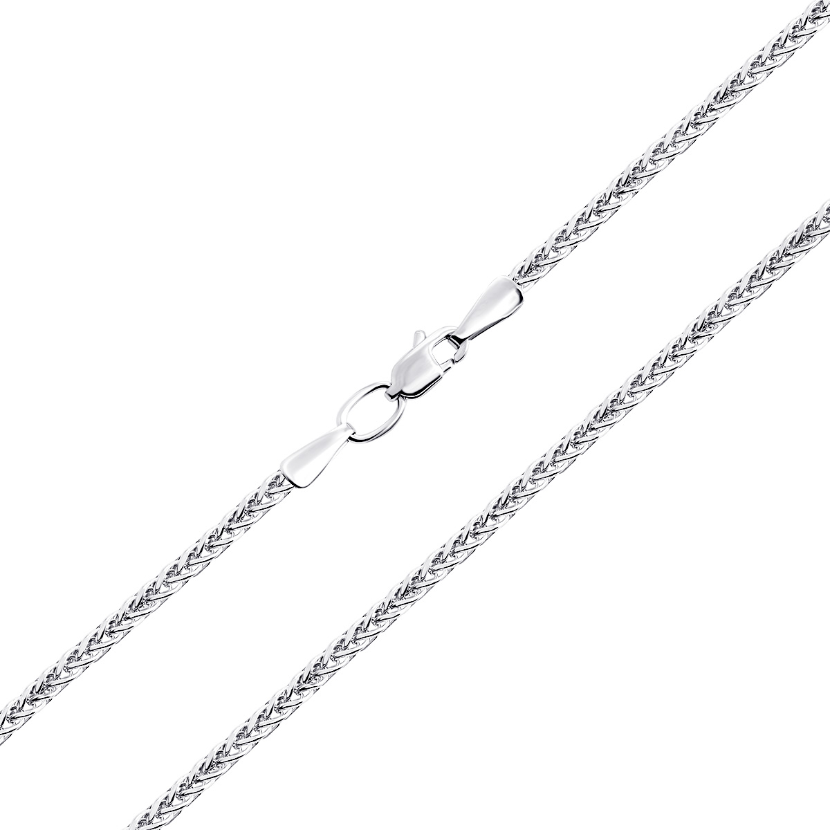 

Серебряная цепочка 55 размер 10301