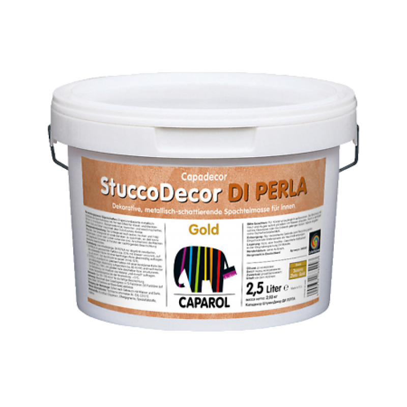 

Шпатлевка дисперсионная Caparol Capadecor Stucco Di Perla Gold 1,25л Металлик