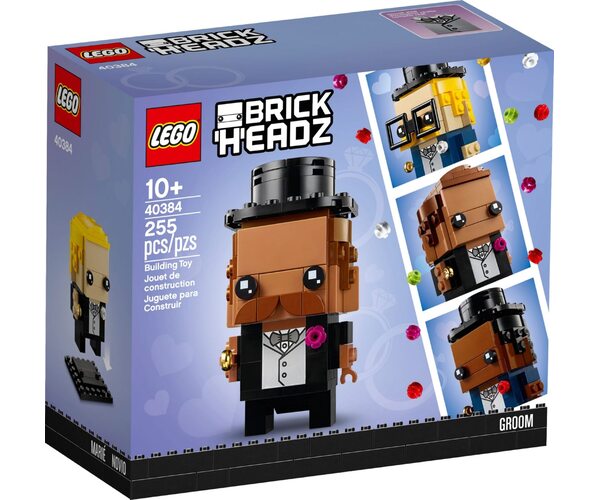 

Конструктор LEGO Brick Headz Жених (40384)