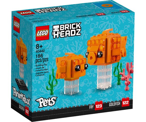 

Конструктор LEGO Brick Headz Золотая рыбка (40442)