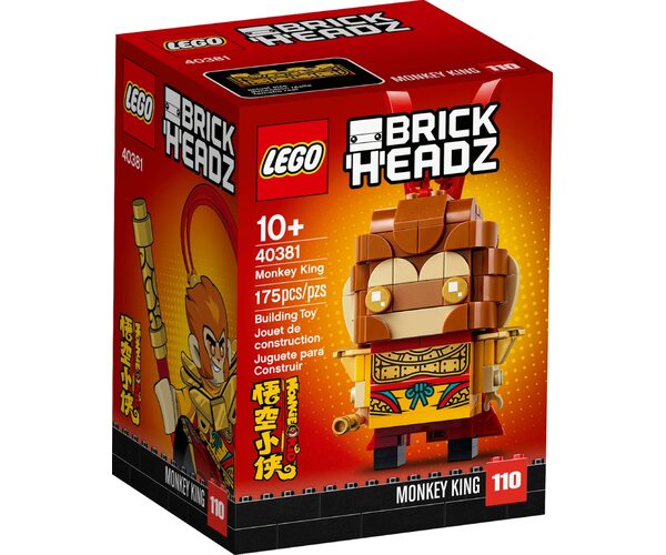 

Конструктор LEGO Brick Headz Король обезьян (40381)