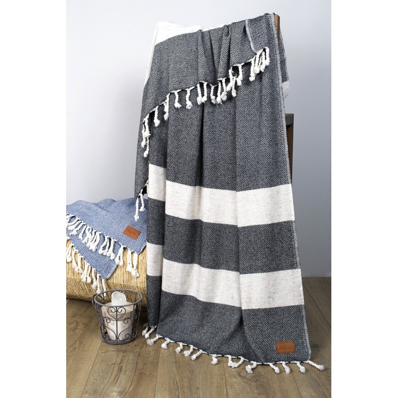 

Плед-накидка Barine - Wool Rice 125*175
