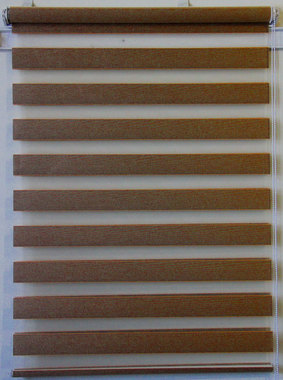 

Рулонная штора Miranda День-ночь ВН-113-9 блэкаут 97,5*130 см Коричневый