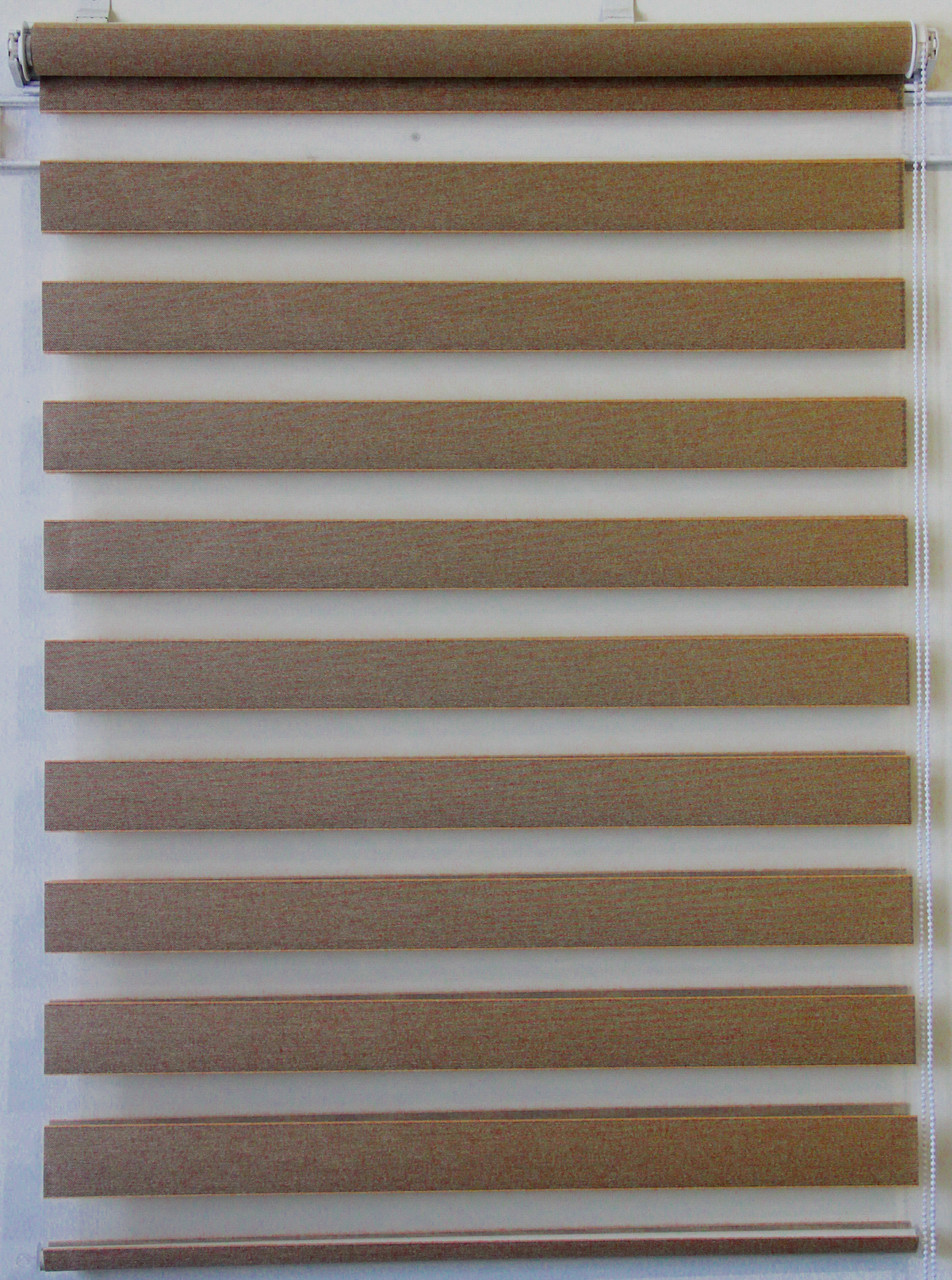 

Рулонная штора Miranda День-ночь ВН-113-5 блэкаут 40*160 см Бронза