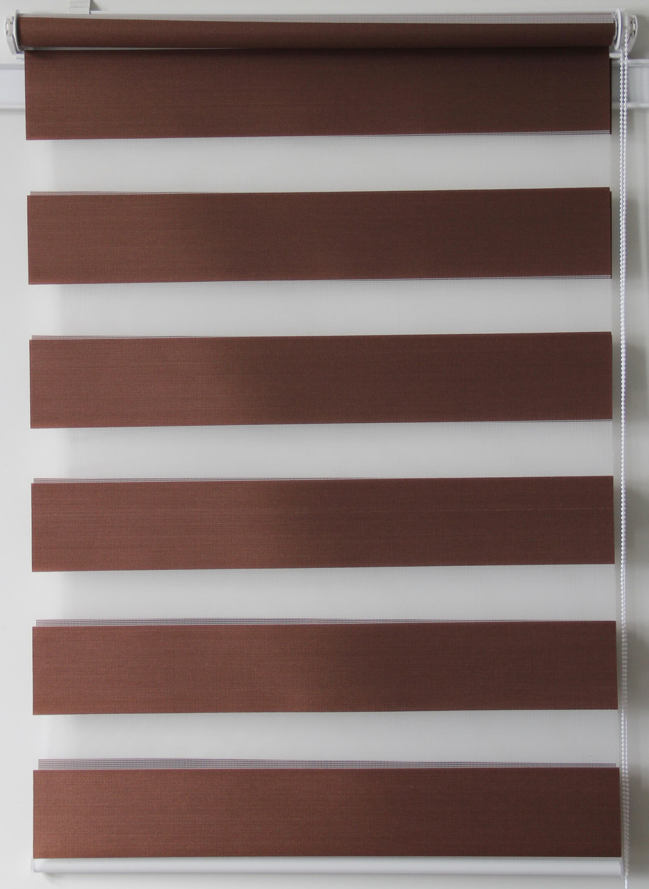 

Рулонная штора Miranda День-ночь ВН-2562-15 77,5*130 см Коричневый