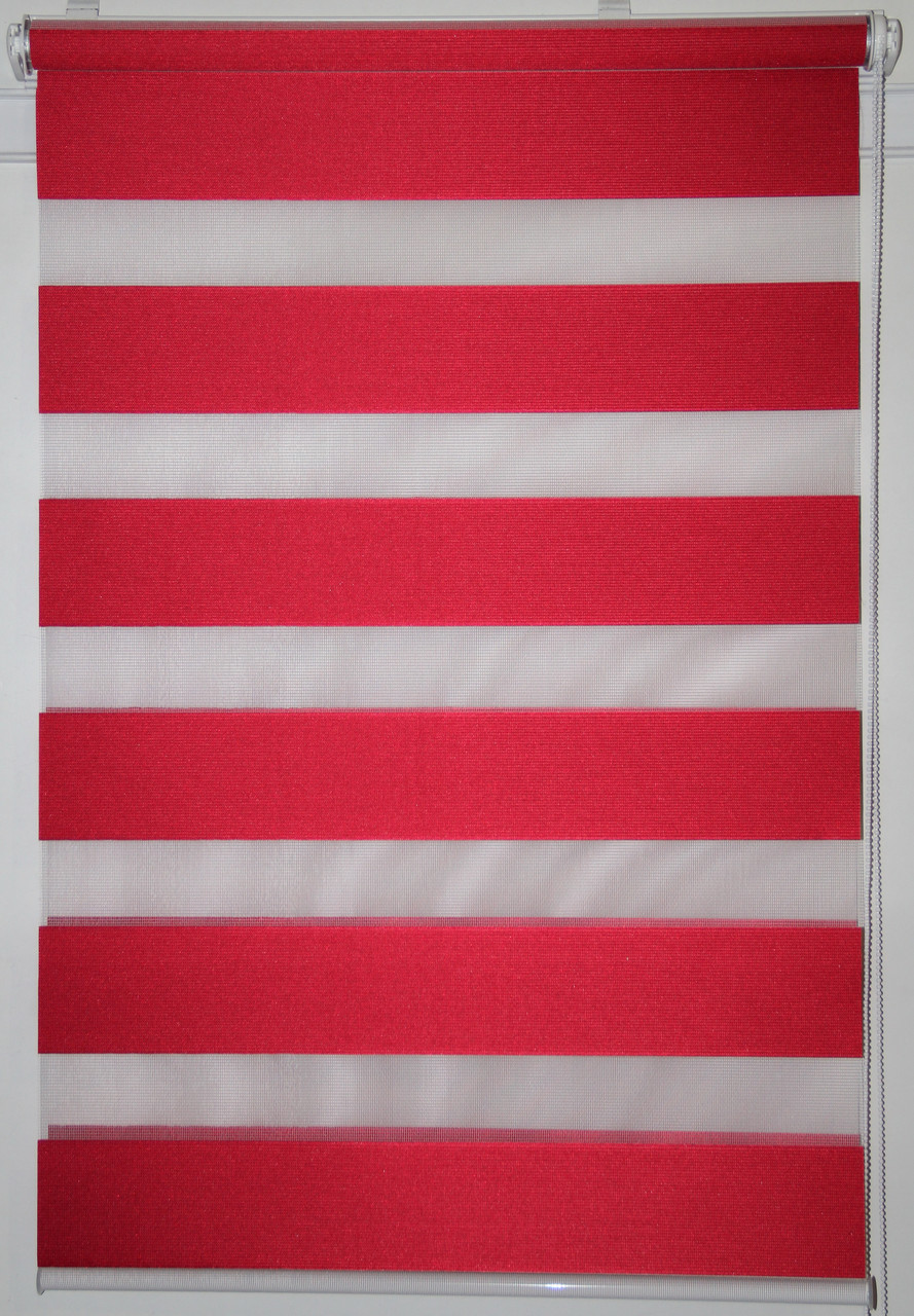 

Рулонная штора Miranda День-ночь ВН-2562-19 97,5*130 см Красный
