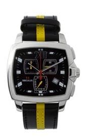 

Мужские наручные часы Seculus 4480.1.816 black, ss, black yellow leather