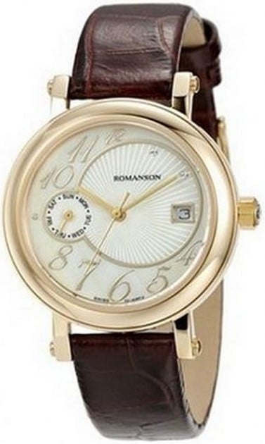 

Женские наручные часы Romanson RL3221LGD WH