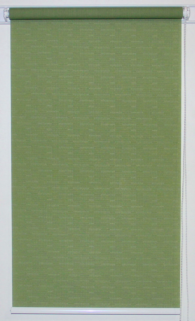 

Рулонная штора Miranda Лён 145*150 см Тёмно-зелёный МБ-2098