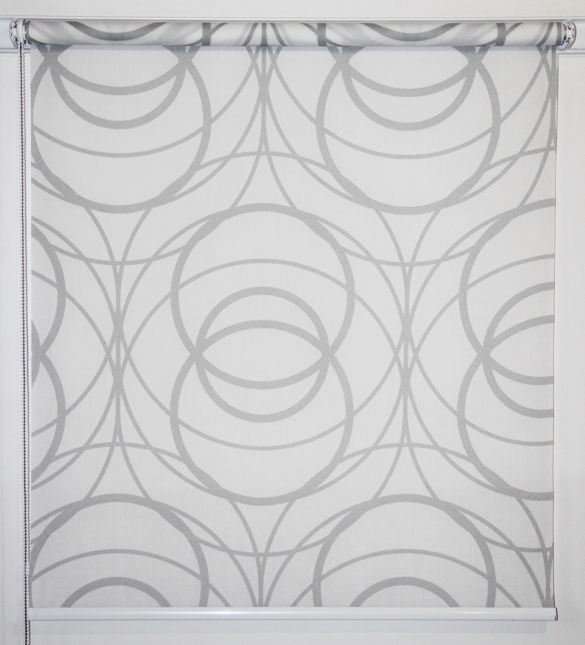 

Рулонная штора Miranda Геометрия 135*150 см Серый С-5282-1