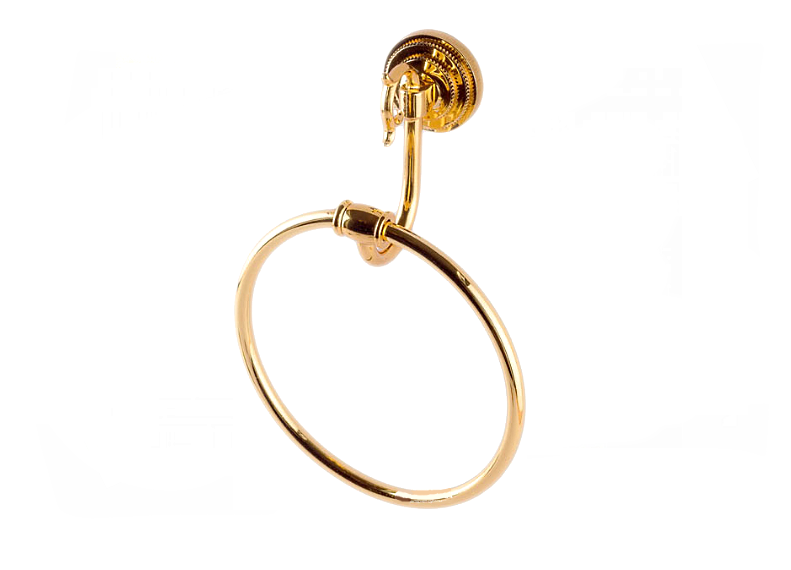 

Держатель для полотенец Kugu 204G Versace Gold кольцевой (ST701159)