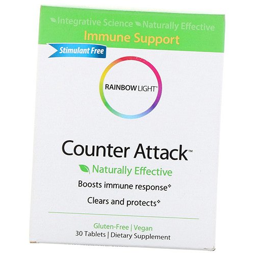 

Комплекс для иммунитета, Counter Attack, Rainbow Light 30таб (71316002)
