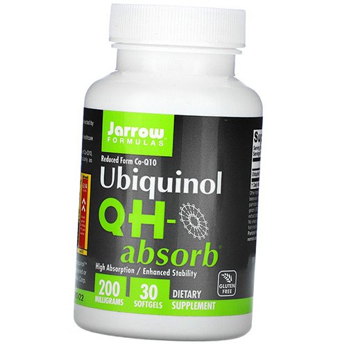 

Ubiquinol QH-Absorb 200 Jarrow Formulas 30гелкапс (70345007)
