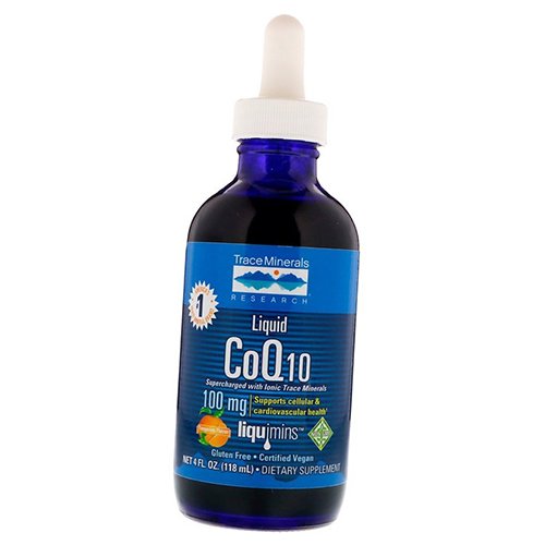 

Коэнзим Q10, Liquid CoQ10 100, Trace Minerals 118мл Мандарин (70474001)