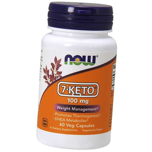 

7-Кето ДГЭА, 7-Keto 100 DHEA, Now Foods 60вегкапс (02128016)