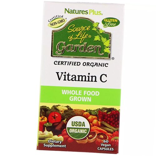 

Органический Витамин С, Garden Vitamin C 500, Nature's Plus 60вегкапс (36375149)