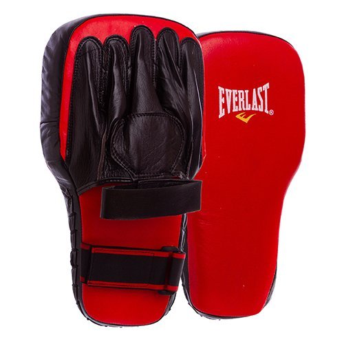

Лапа прямая удлиненная Everlast MA-0002 Без бренду Красно-черный (37429352)