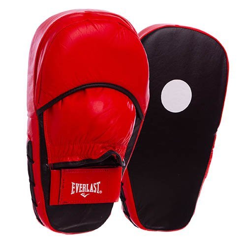 

Лапа прямая удлиненная Everlast MA-0019 Без бренду Красно-черный (37429350)