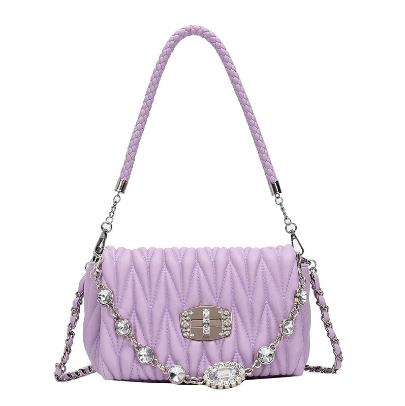 

Сумка женская messenger Purple diamond Berni Fashion Фиолетовый