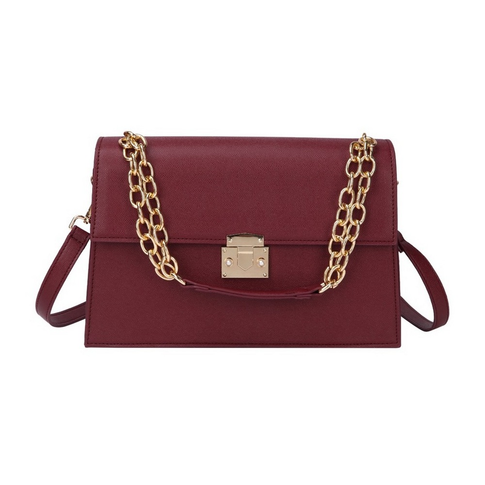 

Сумка женская messenger Style, бордовый Berni Fashion Бордовый