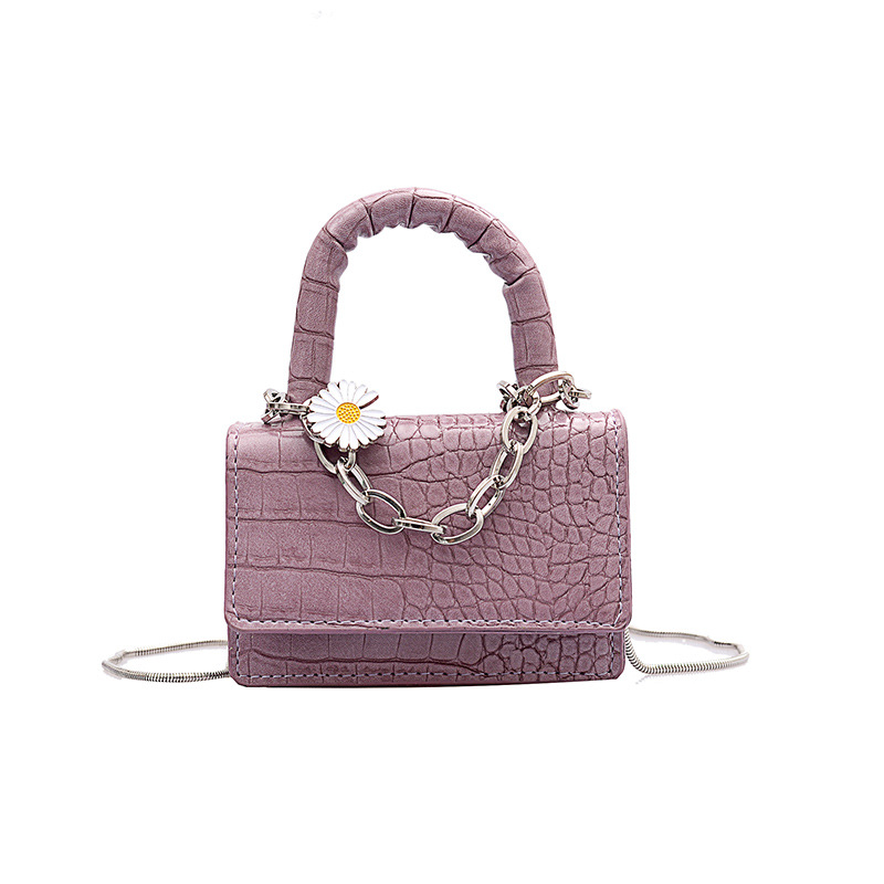 

Сумка женская mini bag Purple daisy Berni Fashion Фиолетовый