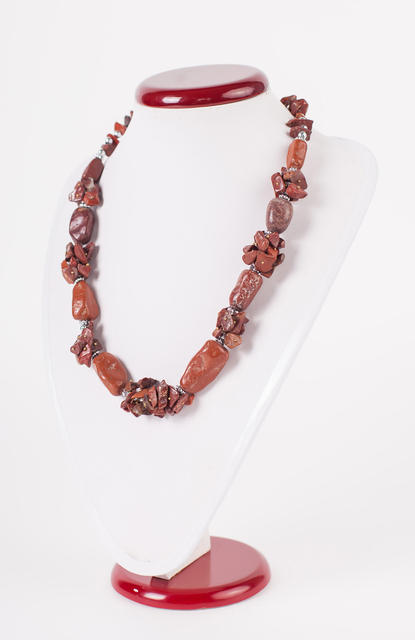 

Намисто Jimmy Lace Handicraft з оніксу Бурштинове (№24)