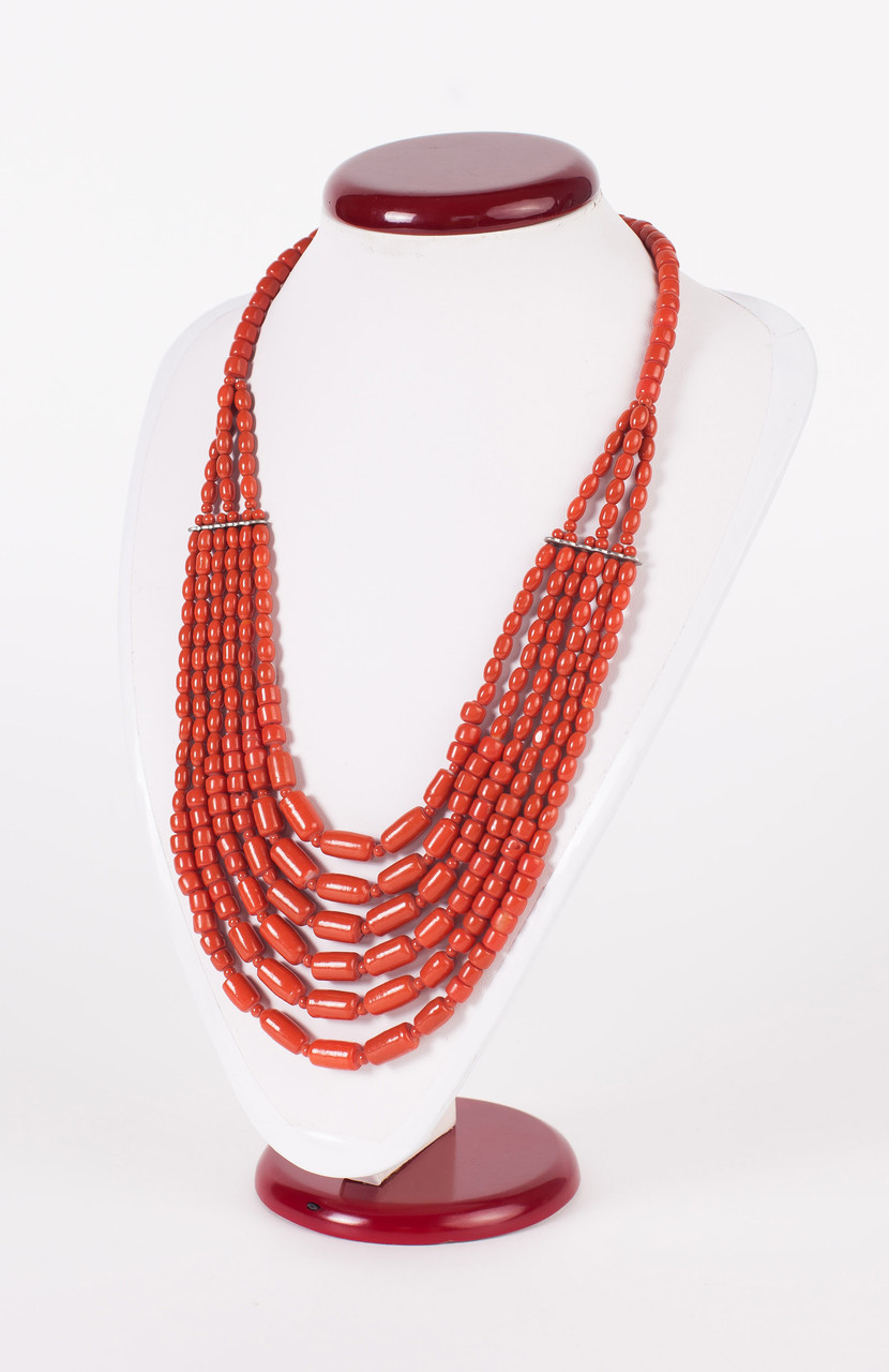 

Намисто Jimmy Lace Handicraft імітація коралів (№44)